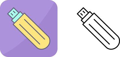 Unique USB Drive Icon Design vector