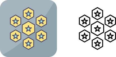 Unique Reputation Management Icon Design vector