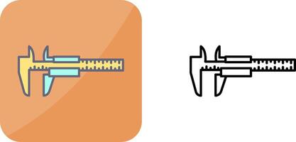 Calipers Icon Design vector