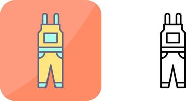 Jumpsuit Icon Design vector