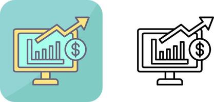 Profits Icon Design vector