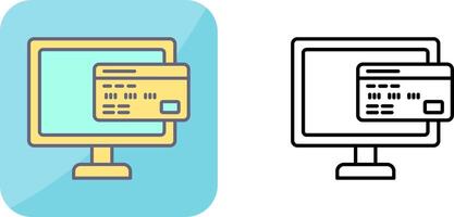 Online Payment Icon Design vector