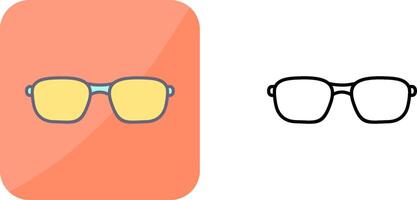 Glasses Icon Design vector