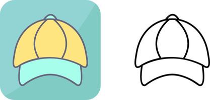 P Cap Icon Design vector