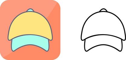 diseño de icono de gorra vector