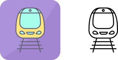 diseño de icono de tren vector