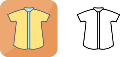 Check Shirt Icon Design vector
