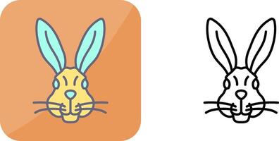 Rabbit Icon Design vector