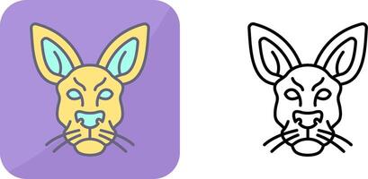 Kangaroo Icon Design vector