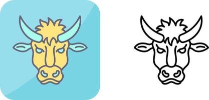 Bison Icon Design vector