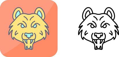 diseño de icono de oso vector