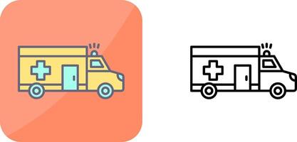 Ambulance Icon Design vector