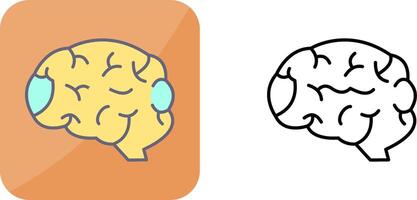 Brain Icon Design vector
