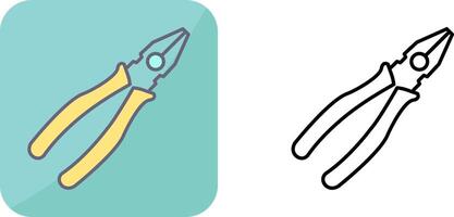 Pliers Icon Design vector