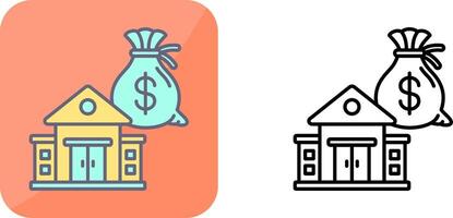 Mortgage Icon Design vector