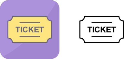 Tickets Icon Design vector