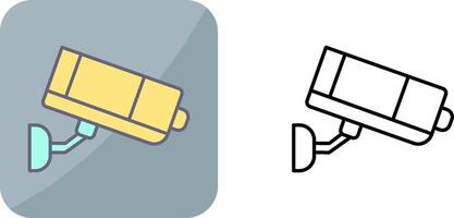 CCTV Camera Icon Design vector