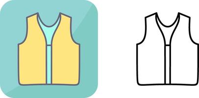 Swimming Vest Icon Design vector