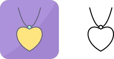 Locket Icon Design vector