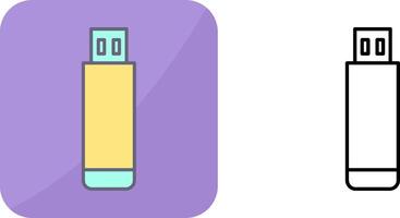 USB Drive Icon Design vector