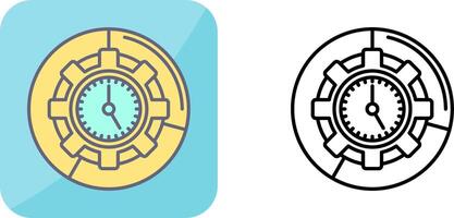 Time Management Icon Design vector