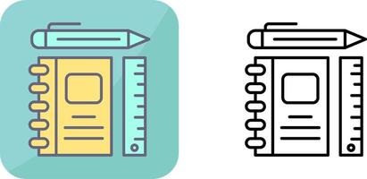 Learning Tools Icon Design vector