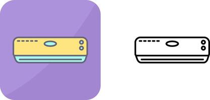 Air Conditioner Icon Design vector