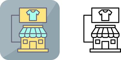 Store Icon Design vector