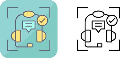 Technical Support Icon Design vector