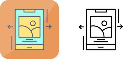 Swipe Icon Design vector