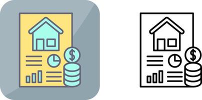 Loan Icon Design vector