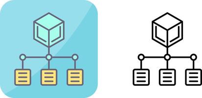 Distribution Icon Design vector