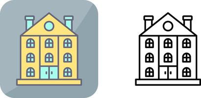 Mansion Icon Design vector