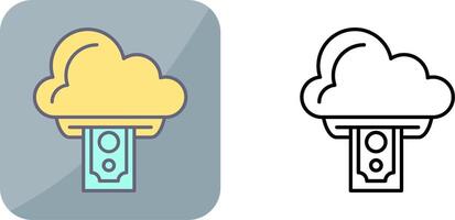 Cloud Computing Icon Design vector