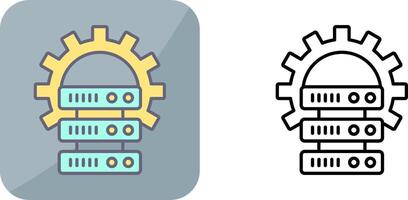 Server Icon Design vector