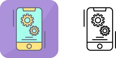 Setting Icon Design vector