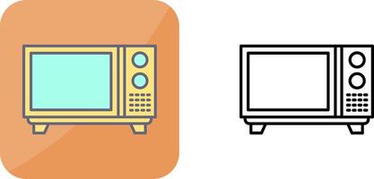 Microwave Icon Design vector