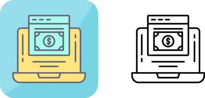 Online Payment Icon Design vector