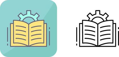 Open Book Icon Design vector