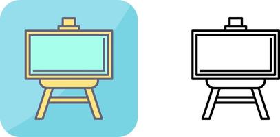 Easel Icon Design vector