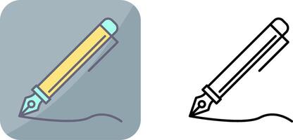 Pen Icon Design vector