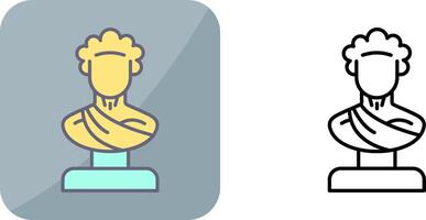 Statue Icon Design vector