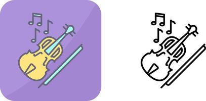 Violin Icon Design vector