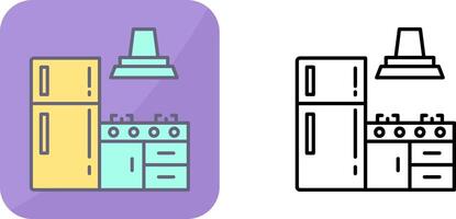 Kitchen Icon Design vector