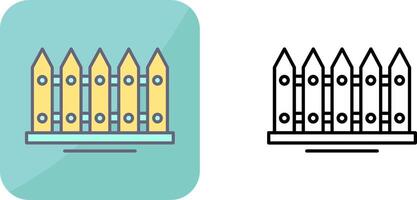 Fence Icon Design vector