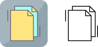 Copy Icon Design vector