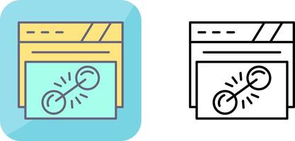 Link Icon Design vector