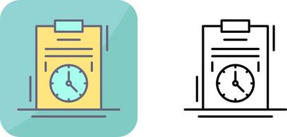 Time Management Icon Design vector