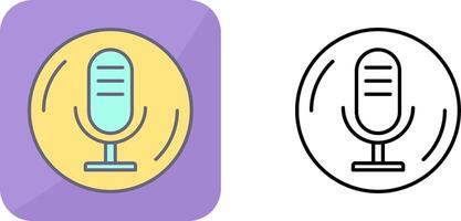 Microphone Icon Design vector