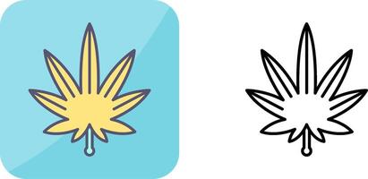 Weed Icon Design vector